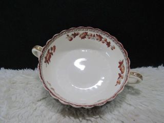 Copeland Spode England India Tree Cream Soup Bowl,  Decorative Condtn