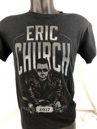 Eric Church Holdin My Own 2017 Tour Shirt Small Concert Double Sided Country 4