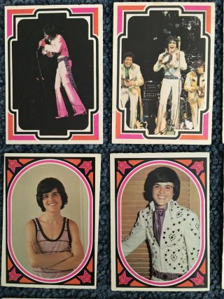 The Osmonds Set Of 29 Collector Cards Donny,  Marie,  Brothers Full Color 1970s