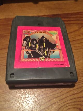 Kiss / Hotter Than Hell 1974 Casablanca Records 8 Track Tape