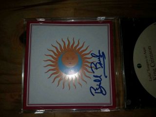 King Crimson Signed Cd Zeppelin Jethro Tull Yes Pink Floyd Roxy Music Xtc