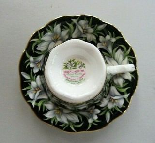 Royal Albert PROVINCIAL FLOWERS Madonna Lily Cup & Saucer 7
