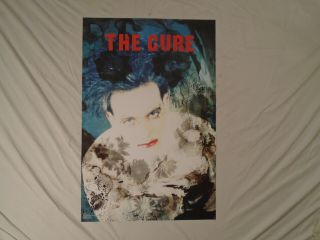 The Cure 1989 Poster Brockum York Disintegration Robert Smith