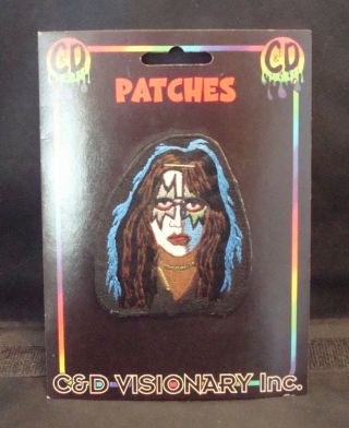 Classic Ace Frehley Of " Kiss " Patch On The Card Wow