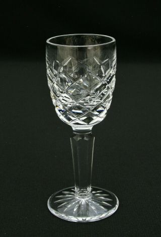 Waterford Crystal - Comeragh Pattern - 3 7/8 " Cordial Glass - Cond.