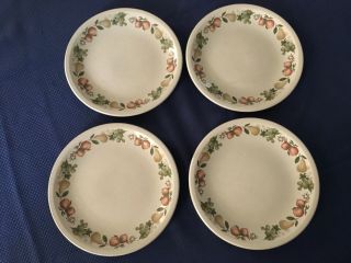 Wedgwood Quince 8 7/8 " Salad Plates Set Of 4