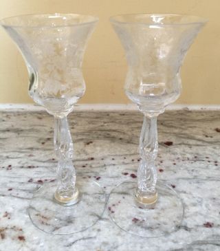 4 5/8 " Cordial Glasses Chantilly By Cambridge 3625 Elegant