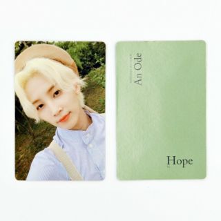 [seventeen] An Ode 독 : Fear Official Photocard / Hope Ver.  A - 1.  Jeonghan
