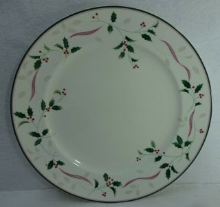Christopher Stuart Mikasa China Holiday Splendor Pattern Dinner Plate - 10 - 1/2 "