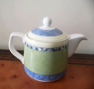 Royal Doulton " Carmina " Tea Pot With Lid 5 " Fine China.  1999.  Pristine Co.