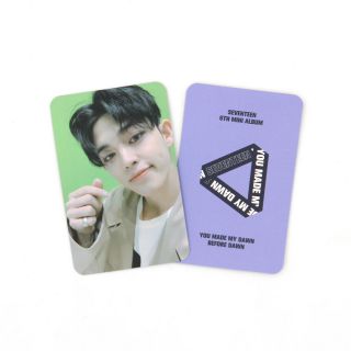 [seventeen]you Made My Dawn Official Photocard/before Dawn Ver.  /a - S.  Coups