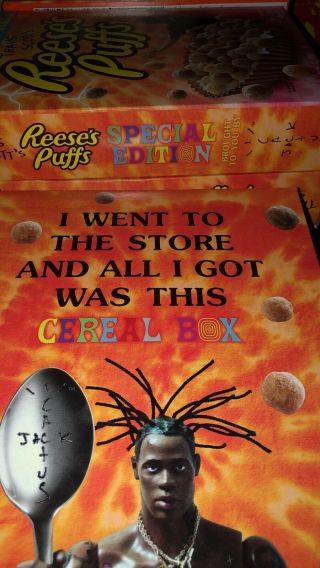 (bulk 24) Travis Scott X Reese’s Puffs Limited Edition Family Size Boxes