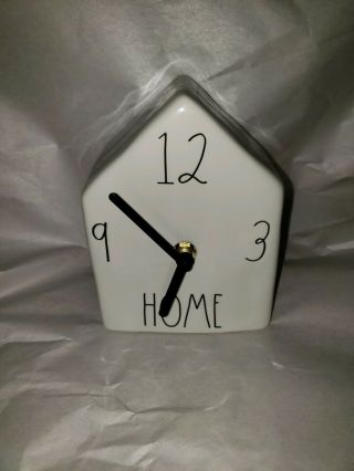 Rae Dunn Home Clock Ceramic Birdhouse Home Clock Ll Large Letter By Magenta