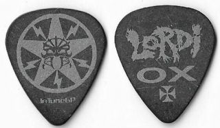 Lordi Silver/black Tour Guitar Pick