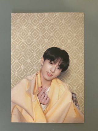 Jungkook Official Postcard Photocard Bts Map Of The Soul: Persona