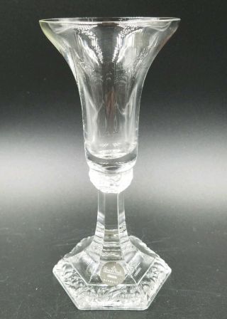 Vintage Rosenthal Classic Rose Maria Single Crystal Candlestick Candle Holder