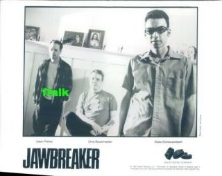 Press Photo: Jawbreaker 8x10 B&w 1995