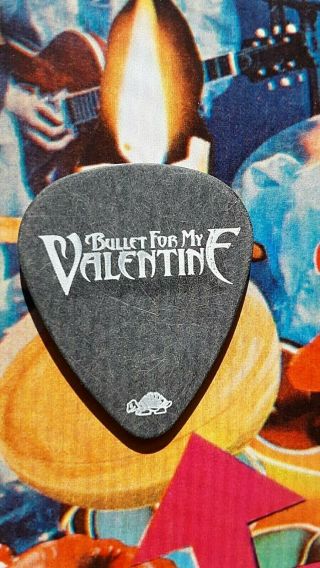 Bullet For My Valentine Padge Paget 2010 Tour Guitar Pick (black) Listing