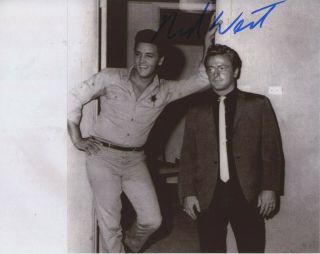 Red West Elvis Presley Song Writer Signed 8x10 Photo W/coa