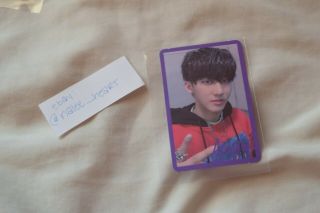 Stray Kids Cle1: Miroh Official Photocard Changbin Purple Border
