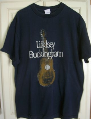 Lindsey Buckingham T - Shirt Guitar Large Vintage