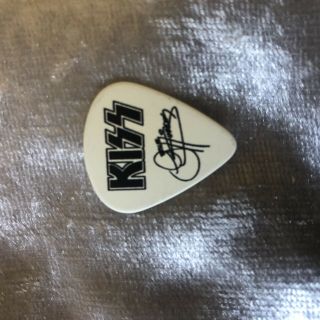 Kiss Rock & Roll Hall Of Fame Signed 2014 Gene Simmons Autographed Guitar Pick