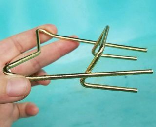 Vintage Chip And Dip Metal Bracket Holder Only Gold Tone Replacement Bracket Onl