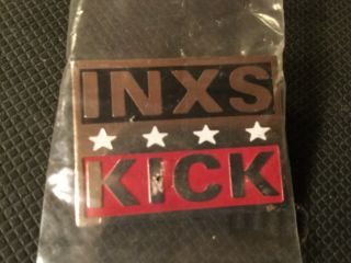 Inxs “kick”.  Promo Metal Pin
