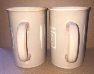 Mikasa Potter ' s Craft Stone Canyon Cappuccino Mug Set Of 2 EUC 2
