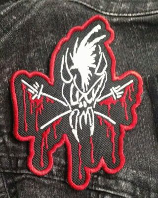 Metallica Patch Iron/sew - On Scary Guy Smaller Patch Usa Seller Fast Delivery