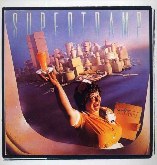 Supertramp Breakfast In America Lp Album Front Cover Poster Page