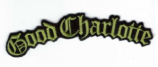 Good Charlotte Green Logo Embroidered Patch
