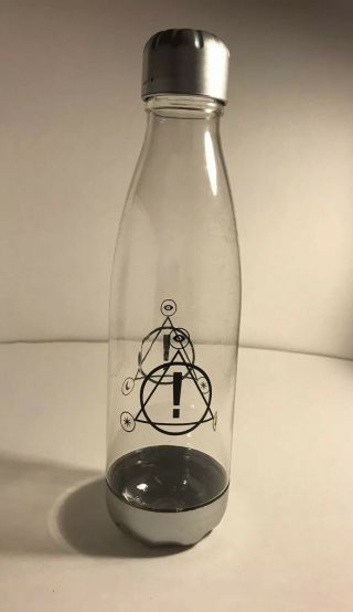 Panic At The Disco Clear Bottle Drinking Water Bottle Bpa Rare Concert 24oz