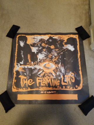 The Flaming Lips Oh My Gawd Tour Poster 2018 Promo 24x23 Promo Rare