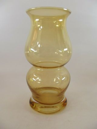 Vintage Scandinavian Glass Vase Made By Riihimaen Ref 160/4
