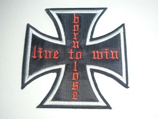 Motorhead Born To Lose Live To Win Embroidered Patch