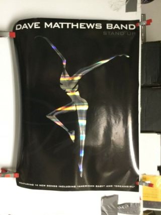 Dave Matthews “stand Up”.  2005 2 - Sided Promo Poster