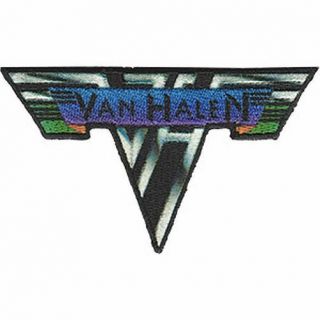 Van Halen - Metal Logo - Embroidered Patch - - Music 4541