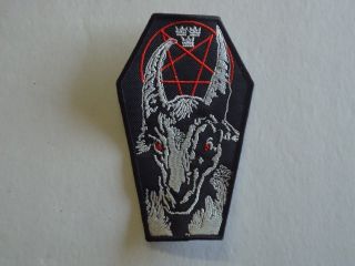 Bathory Black Metal Embroidered Patch