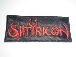 Satyricon Black Metal Embroidered Patch