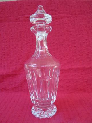 Vintage Waterford Crystal Wine/liquor Decanter With Stopper