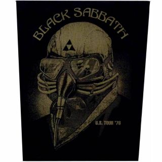 Black Sabbath Backpatch Back Patch U.  S.  Tour