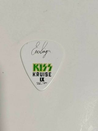 Kiss Kruise Ix Eric Singer Guitar Pick Sailaway