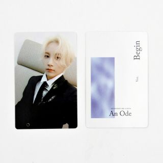 [seventeen] An Ode 독:fear Official Photocard / Begin Ver.  B - 2.  Jeonghan