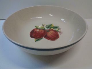 Casuals By China Pearl Apple Blossom Round Serving Bowl 9 Inch