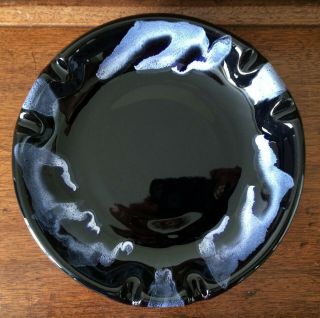 Vintage Blue Mountain Pottery Canada Bmp Large Ashtray Dish Granite Glaze