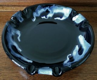 Vintage Blue Mountain Pottery Canada BMP Large Ashtray Dish Granite Glaze 2
