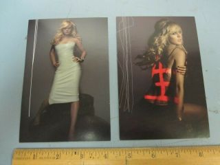 Lindsay Lohan 2005 Little More Personal (raw) 2 Postcard Set Old Stock