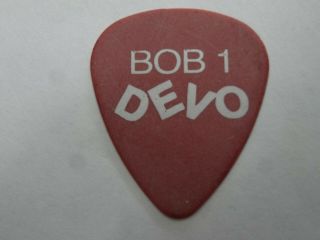 Devo Concert Tour Guitar Pick (80s Pop Punk Speed Hard Rock Heavy Metal Band)