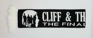 Cliff & The Shadows The Final Reunion Black & White Scarf (never Worn)